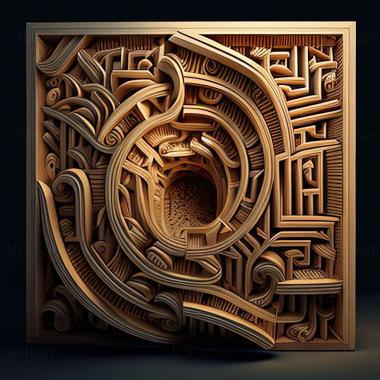 3D model labyrinth (STL)